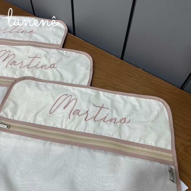 Porta Roupa Maternidade 03 Peças Lunenê Baby Martina 9000