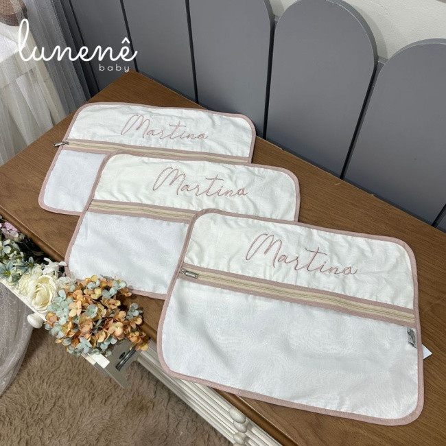 Porta Roupa Maternidade 03 Peças Lunenê Baby Martina 9000