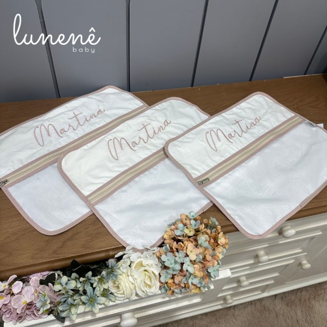 Porta Roupa Maternidade 03 Peças Lunenê Baby Martina 9000