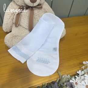 Regurgitador 02 Peças Lunenê Baby Azul 200 Fios