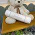 Rolo Pezeira Personalizado Linho Florence Terracota