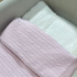 Saco de Dormir Soft com Tricô Rose