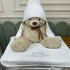 Toalha Banho Baby Shower 95 cm X 85 cm