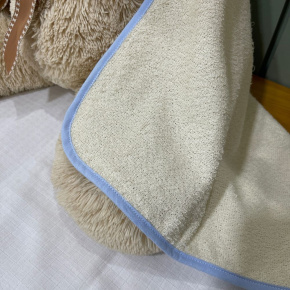 Toalha de Banho Forrada com Fralda Trenzinho 200 Fios 4515