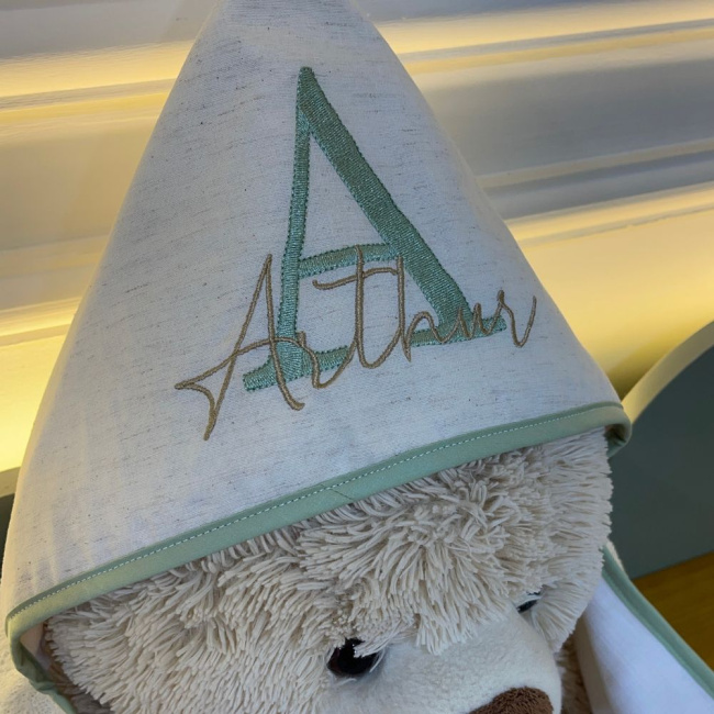 Toalha de Banho Lunenê Baby Arthur 9011