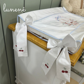 Trocador Anatômico Azul Xadrez 200 Fios 4599