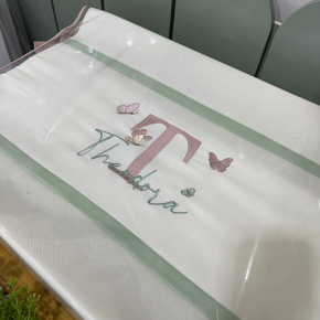 Trocador Anatômico Borboletas Personale Baby 140 Fios