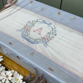 Trocador Anatômico Jardim Encantado 200 Fios 4534