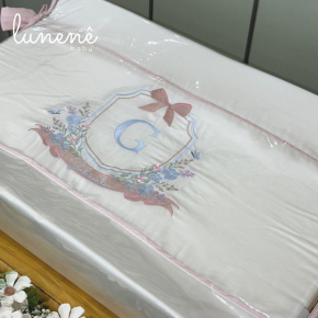 Trocador Anatômico Lunenê Baby Brasão 400 Fios 4582