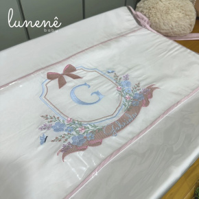 Trocador Anatômico Lunenê Baby Brasão 400 Fios 4582