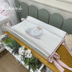 Trocador Anatômico Lunenê Baby Brasão 400 Fios 4582