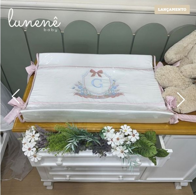 Trocador Anatômico Lunenê Baby Gabriela 9105
