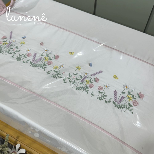 Trocador Anatômico Lunenê Baby Premium 400 Fios 4558