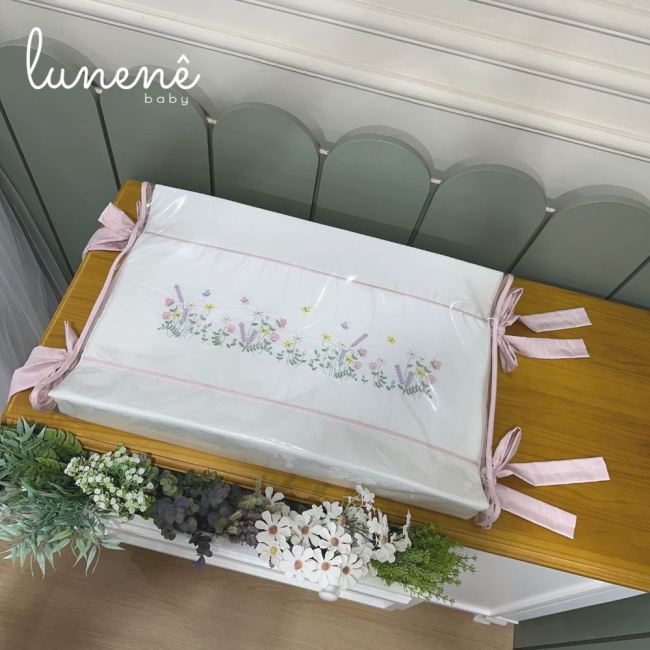 Trocador Anatômico Lunenê Baby Premium 400 Fios 4558