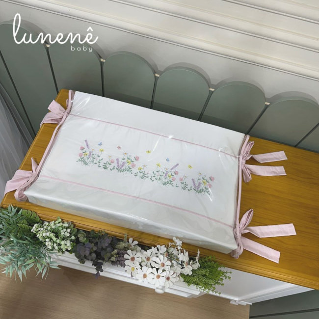 Trocador Anatômico Lunenê Baby Premium 400 Fios 4558