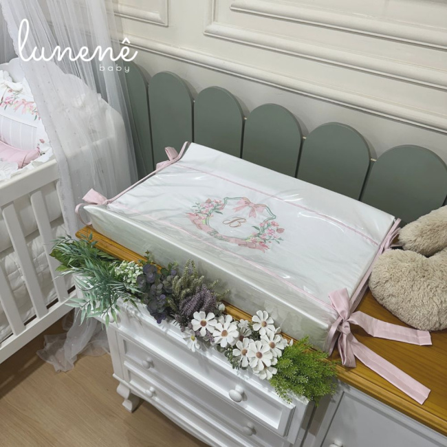 Trocador Anatômico Lunenê Baby Premium 400 Fios 4564