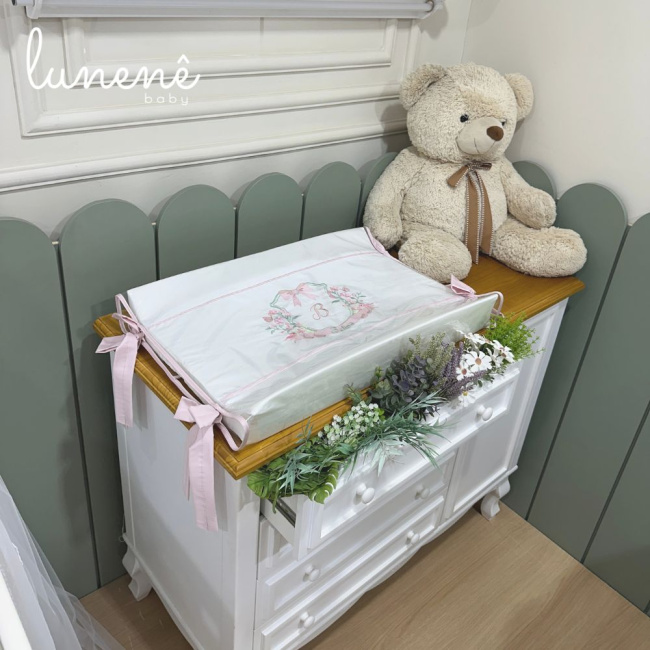 Trocador Anatômico Lunenê Baby Premium 400 Fios 4564