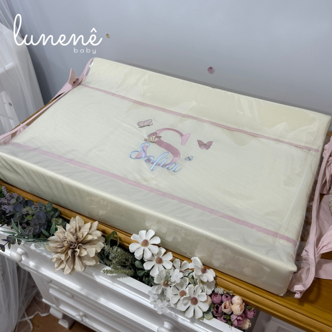 Trocador Anatômico Lunenê Baby Sofia 200 Fios 9105