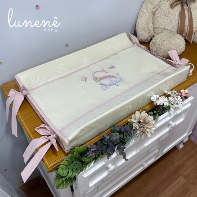 Trocador Anatômico Lunenê Baby Sofia 200 Fios 9105