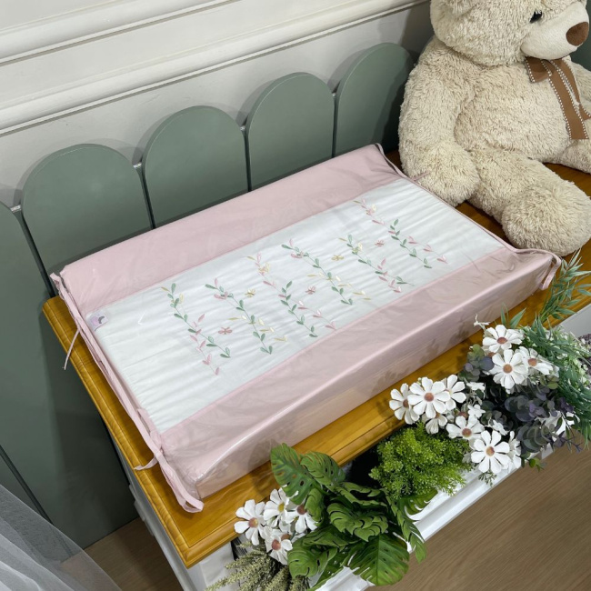 Trocador Anatômico Luxo Primavera Baby Rose 4349
