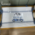 Trocador Anatômico Personalizado Azul Royal 200 Fios 4636
