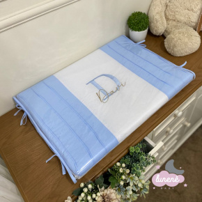 Trocador Personalizado Luxo Azul Personale 140 Fios 9004