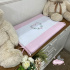 Trocador Personalizado Luxo Cute Baby Coração Florido Rosa 140 Fios