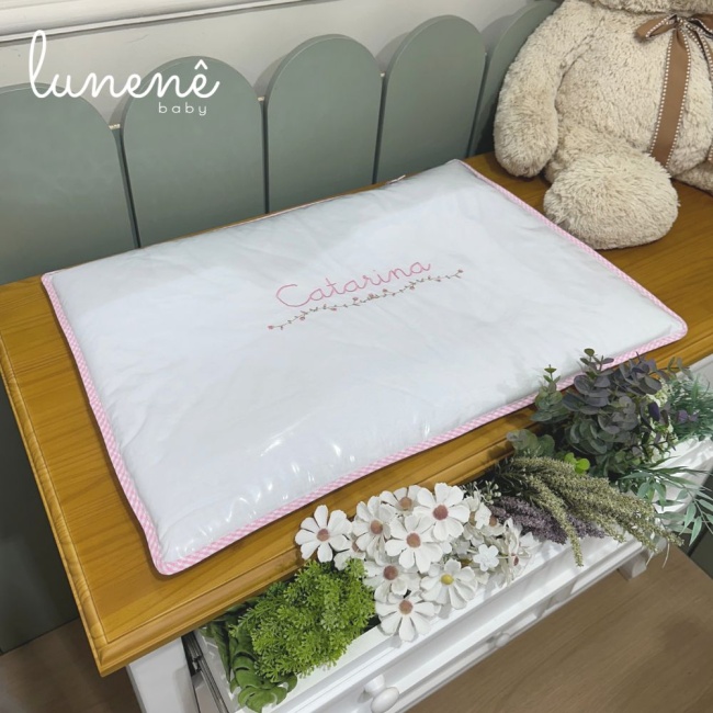 Trocador Luxo Florzinha 160 Fios 4619