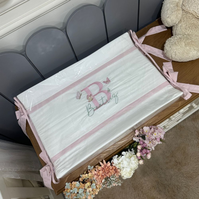 Trocador Luxo Lunenê Baby com nome Batriz 9099