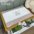 Trocador Luxo Personalizado Borboletas Bege e Terracota - 4607