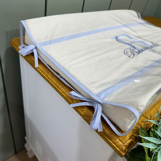 Trocador Personalizado Anatômico Azul Chambre