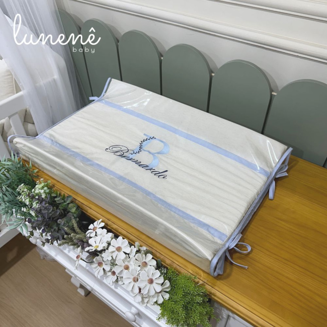 Trocador Personalizado Anatômico Azul Chambre