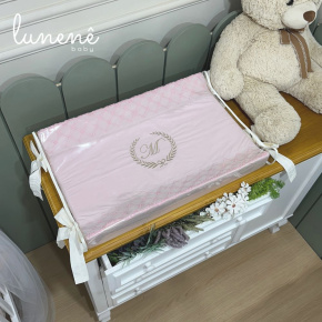 Trocador Personalizado Anatômico Babadinho Baby Rose 200 Fios 2946