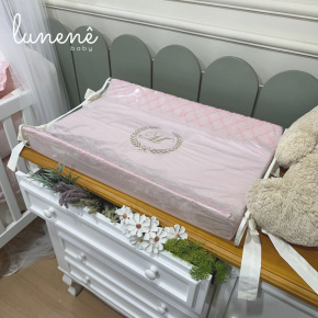 Trocador Personalizado Anatômico Babadinho Baby Rose 200 Fios 2946