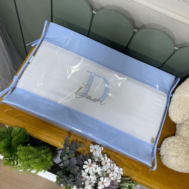Trocador Personalizado Anatômico Balão Azul 140 Fios