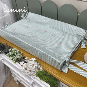 Trocador Personalizado Anatômico Cerejinha Verde 200 Fios 4574