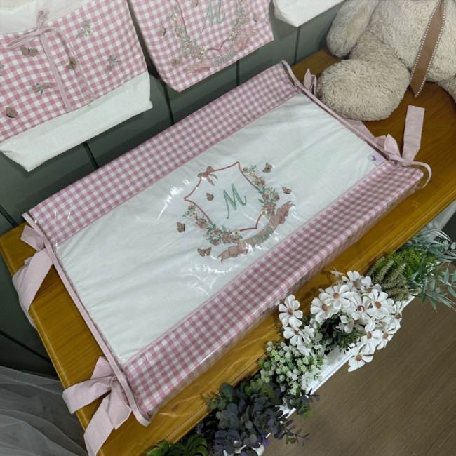 Trocador Personalizado Anatômico Jardim Encantado 200 Fios 4525