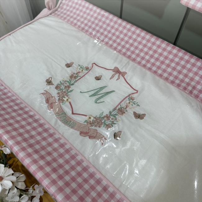 Trocador Personalizado Anatômico Jardim Encantado 200 Fios 4525