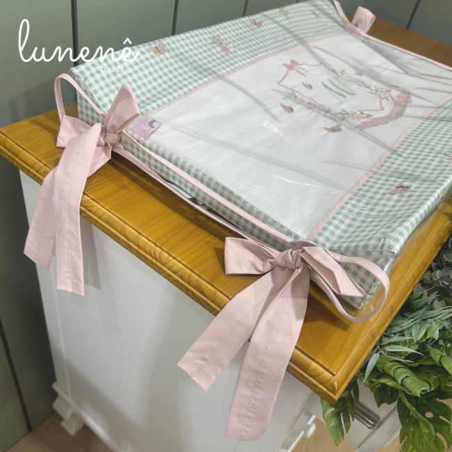 Trocador Personalizado Anatômico Jardim Encantado 200 Fios 4535