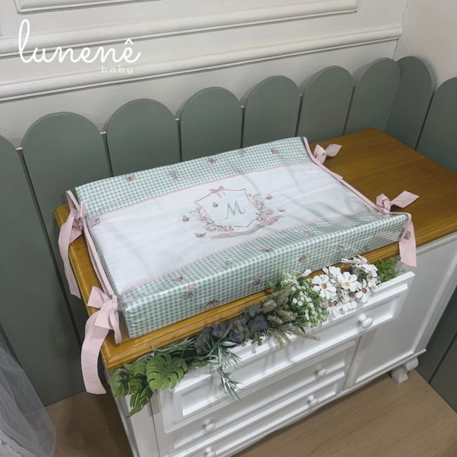 Trocador Personalizado Anatômico Jardim Encantado 200 Fios 4535