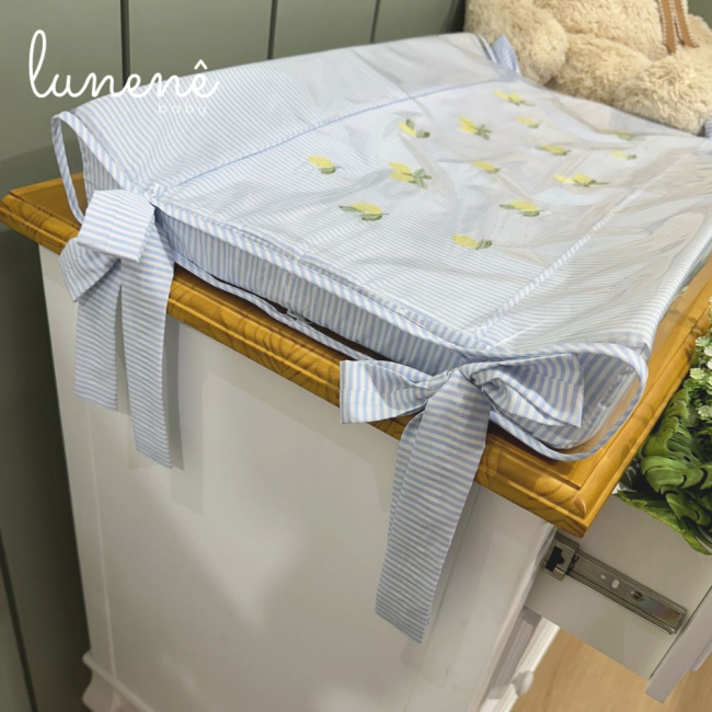 Trocador Personalizado Anatômico Limãozinho 200 Fios 4567