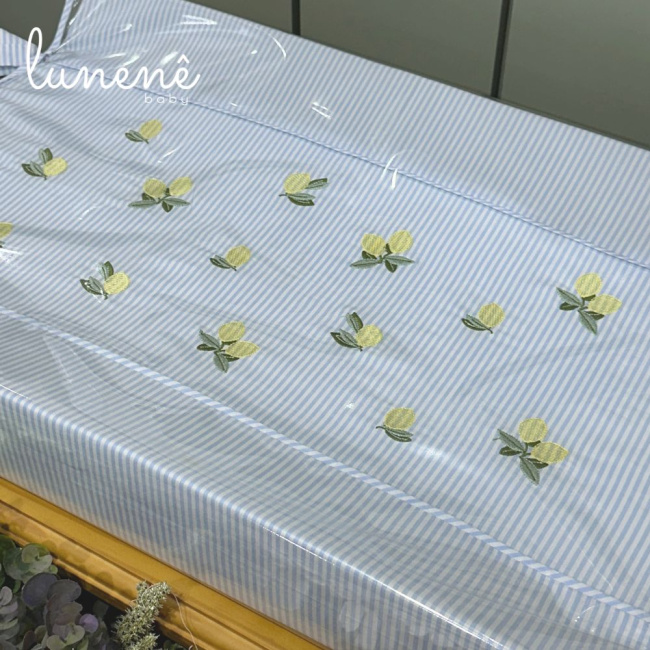 Trocador Personalizado Anatômico Limãozinho 200 Fios 4567