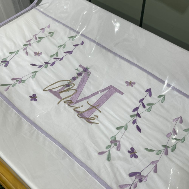 Trocador Personalizado Anatômico Luxo Lavanda