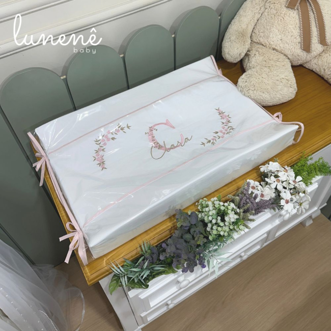 Trocador Personalizado Anatômico Luxo Primavera