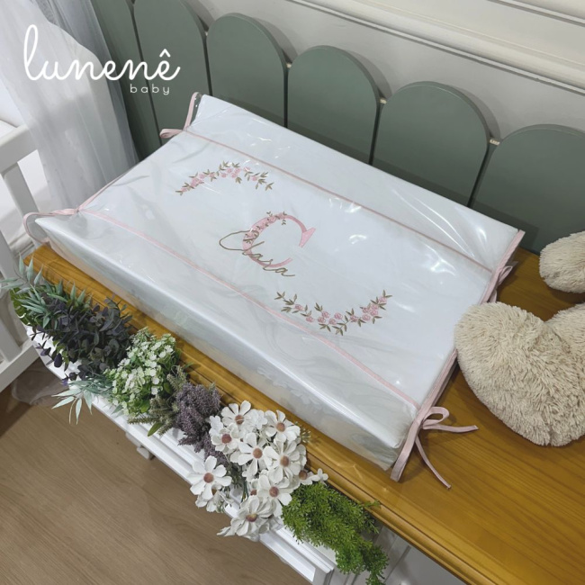 Trocador Personalizado Anatômico Luxo Primavera