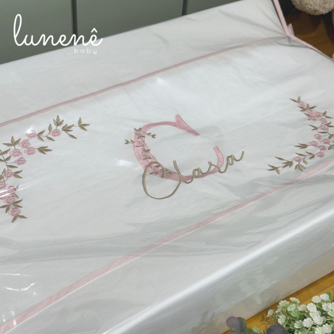 Trocador Personalizado Anatômico Luxo Primavera