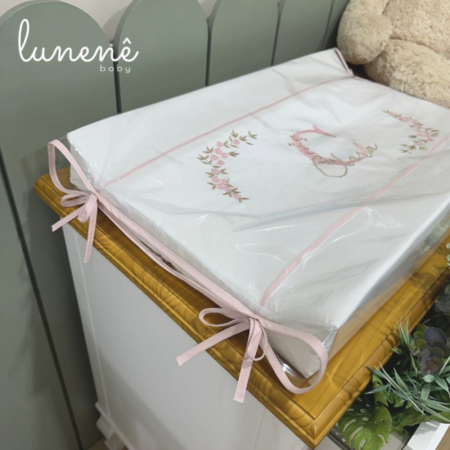 Trocador Personalizado Anatômico Luxo Primavera