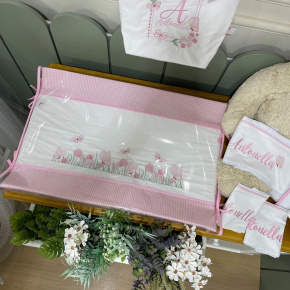 Trocador Anatômico Borboletas 200 Fios 4511