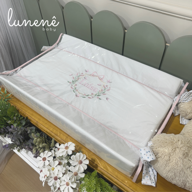 Trocador Personalizado Anatômico Poá Colorido 200 Fios 4546