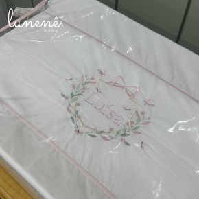 Trocador Personalizado Anatômico Poá Colorido 200 Fios 4546